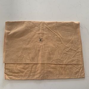 Louis Vuitton Brown L Dustbag 17x13